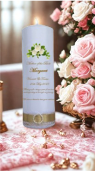 Wedding Bridal Party Candle Collection