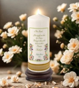 Teacher Personalized Candle Dreams