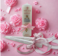 Naming Day Personalized Candle Unity Set Ornate
