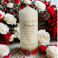 Bridesmaid Personalized Candle Elegance