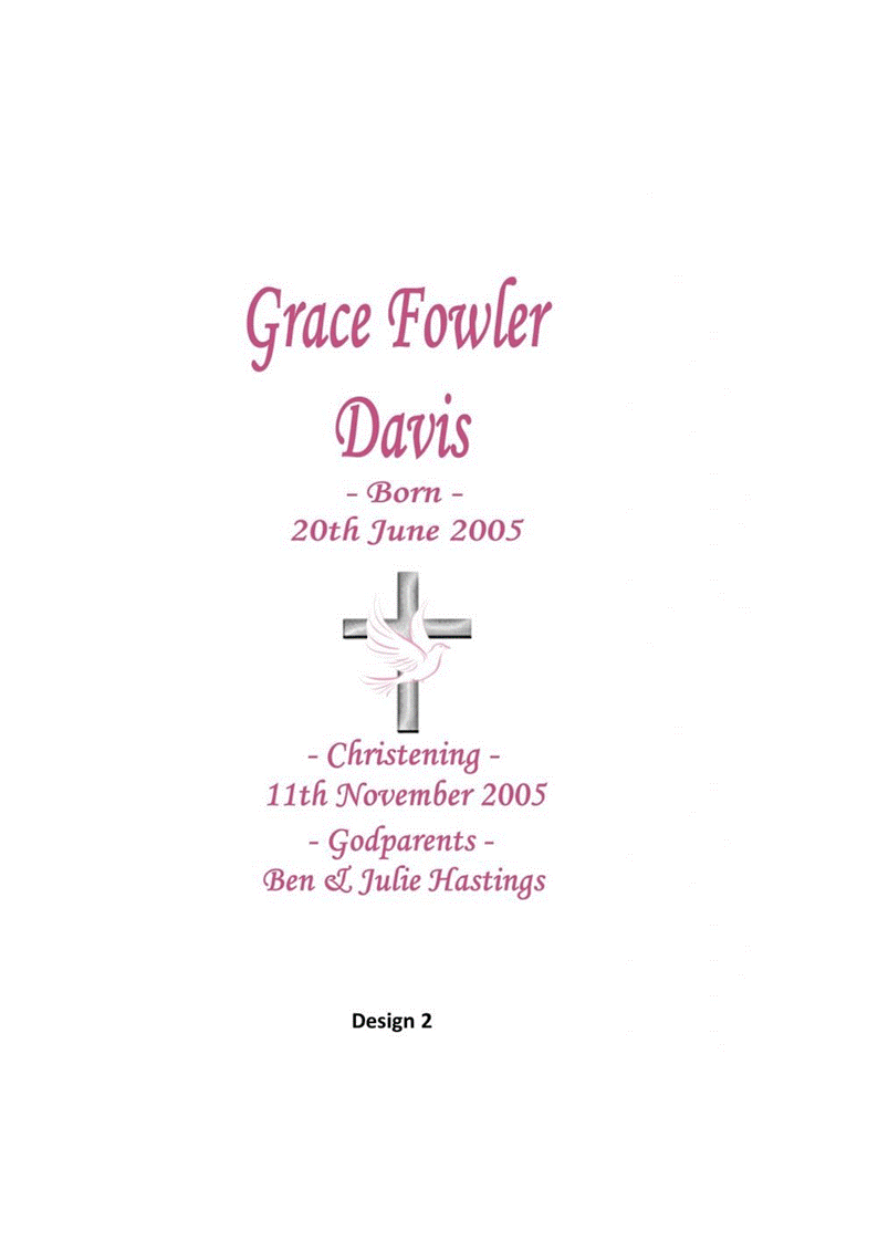Christening Personalized Candle Unity Elegance