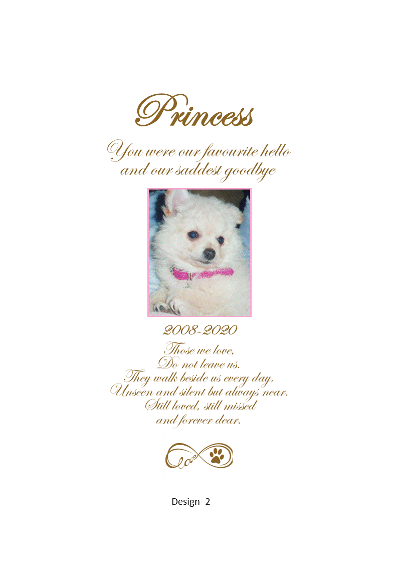Pet Memorial Personalized Candle Elegance
